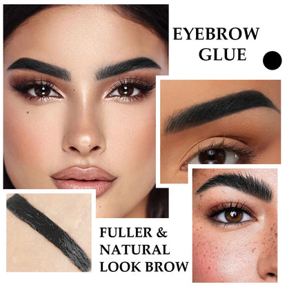 9 Colors Eyebrow Dye Styling Gel Thickening Fiber Brow Tint  Waterproof Easy To Wear Natural Full Eyebrow Cream Eyes Makeup Tool