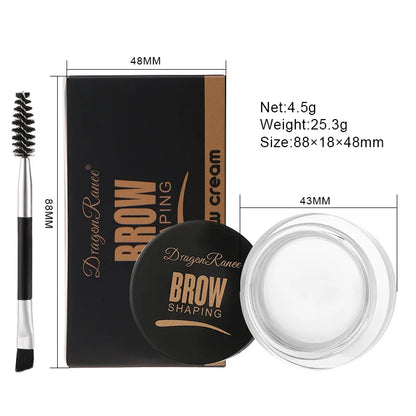 Multi-function Eyebrow Brush With Wild Eyebrows Cream Concealer Square Eye Brow Make Up Brushes For Women Eyebrow Shaping Gel