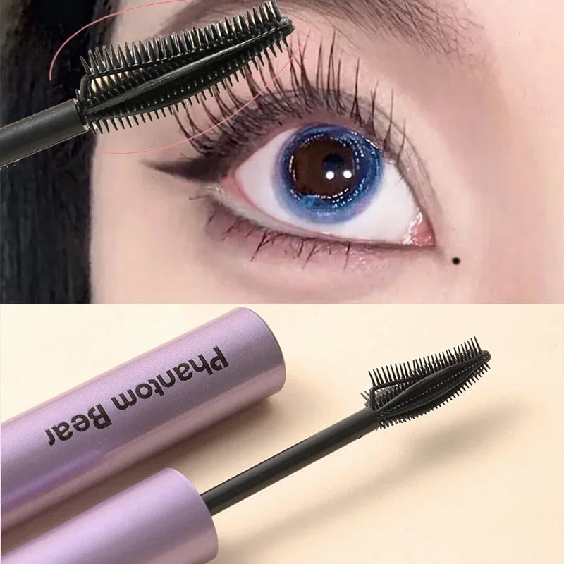 Black Purple Mascara Waterproof Long Lasting Extension Eyelashes Lengthening Curling Mascara Brown Eyelash Makeup Cosmetic