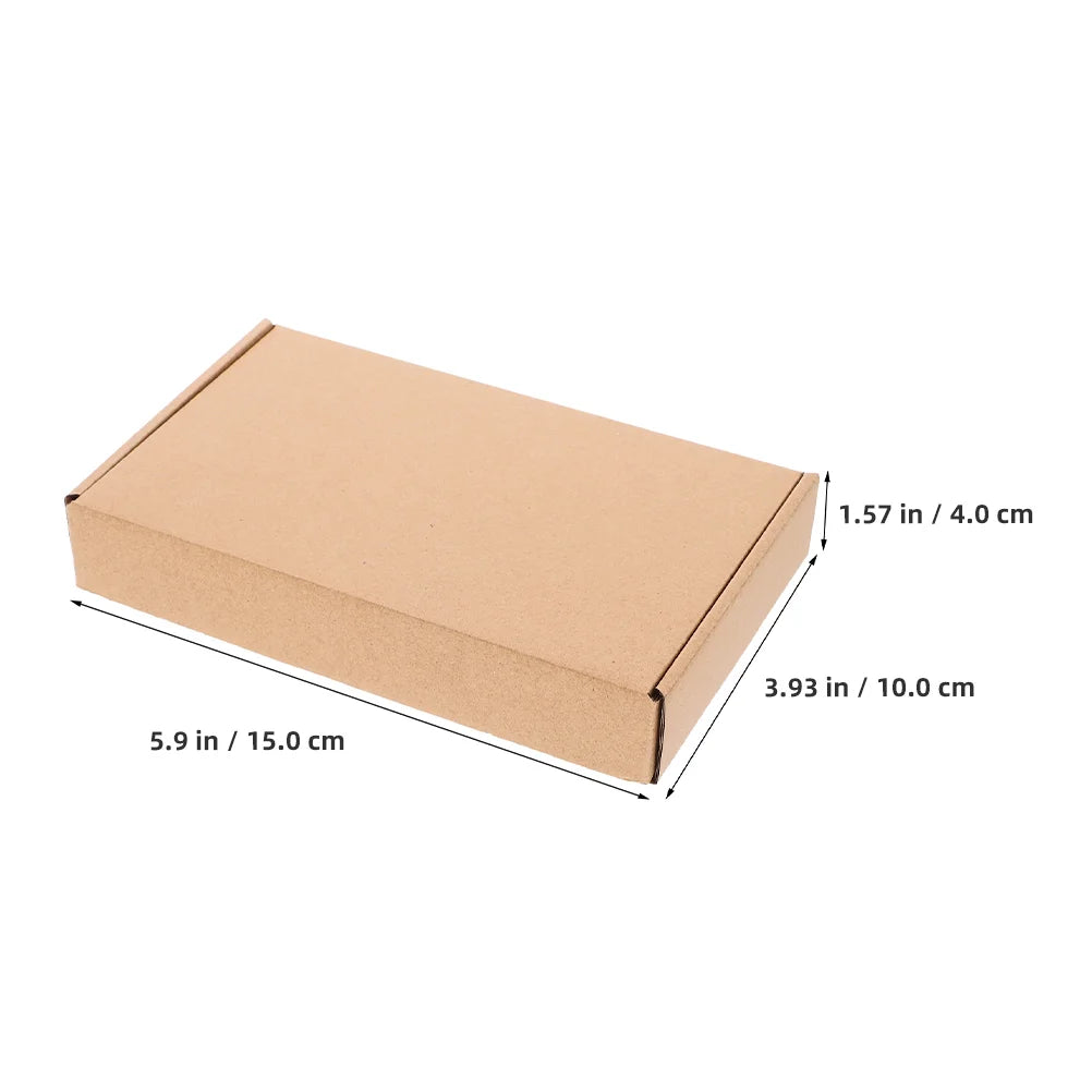 10 Pcs Carton Small Business Packaging Supplies Corrugated Mailer Cardboard Gift for Packaging Mailing Paper