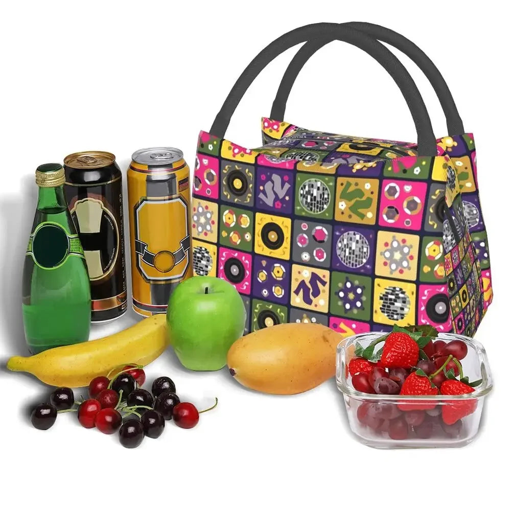 I Love Bingo Game Insulated Lunch Bags for School Office Waterproof Cooler Thermal Lunch Box Women lunchbag