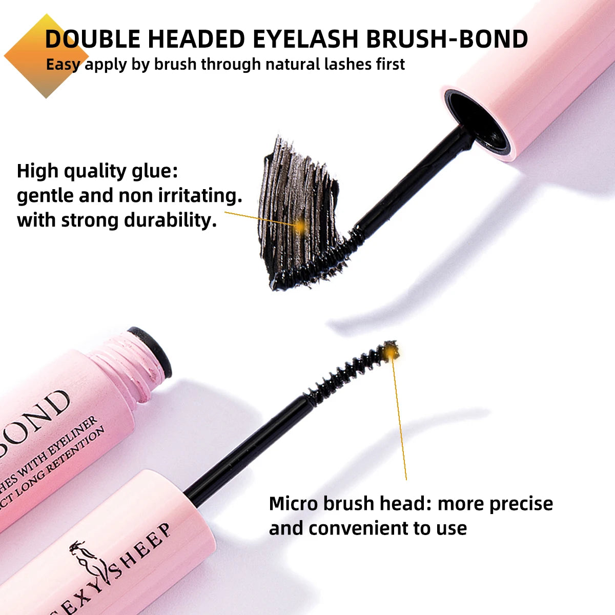 5 pairs Eyelashes 3D Natural False Lashes Fluffy Soft Lashes Wispy Natural Eyelash Extension with bond and seal,tweezer