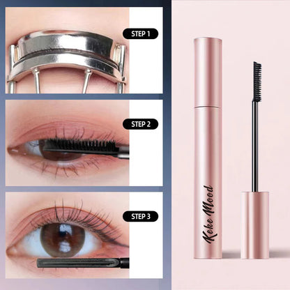 Unilateral Black Mascara Lengthens Eyelashes Volume Long Lasting Waterproof Natural Lashes Female Professional Makeup Cosmetic