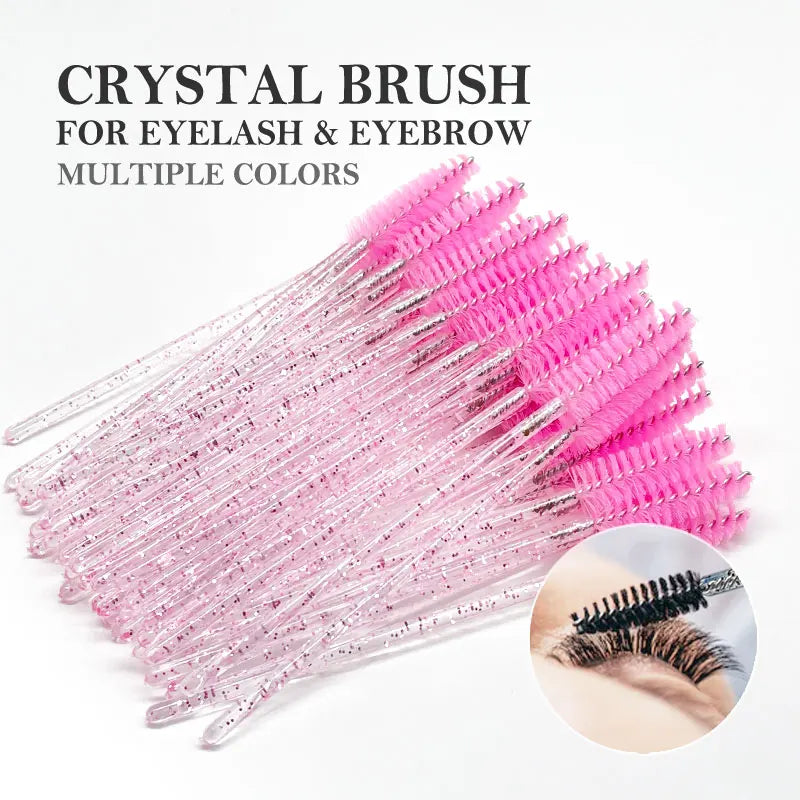 DIYDAY 50pcs Makeup Brushes & Tools Eyelash Extension Mascara Brush Disposable Eyebrow Brush Cosmetics Eyelash Applicator Tool