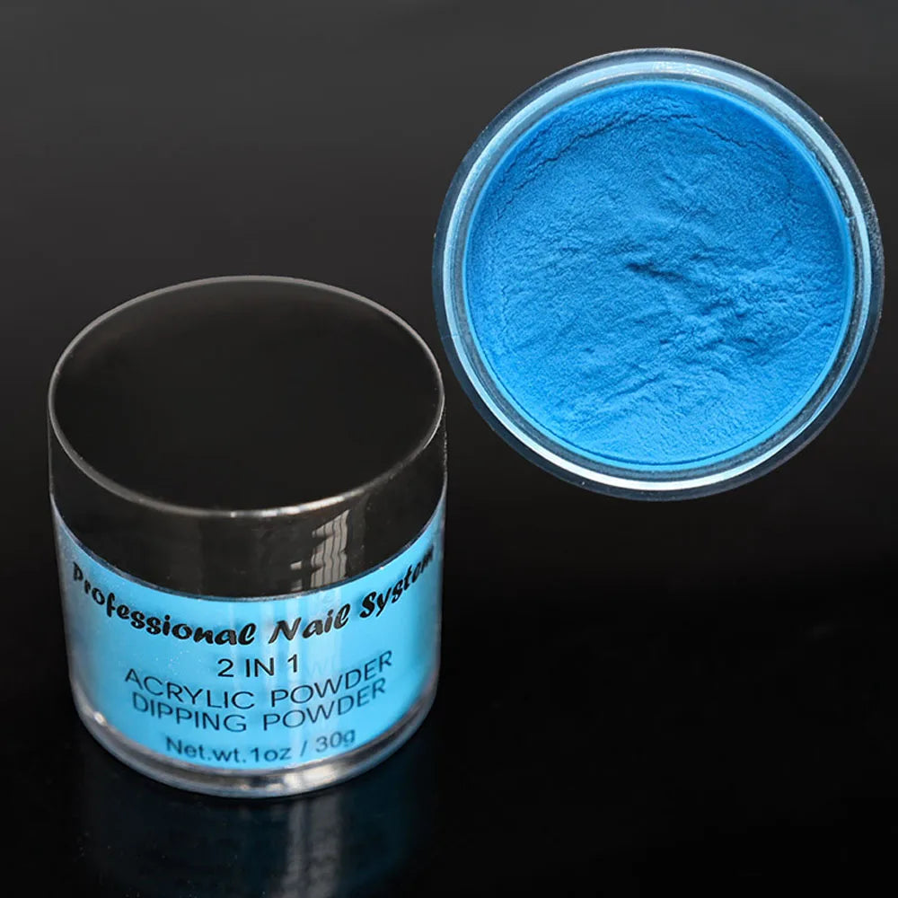 1oz Neon Fluorescent Dip Powder Pigment Nude Pink Acrylic Powder Dipping Powder Nail Supplies For Professionals