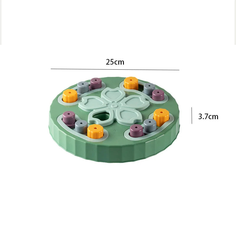 Dog Puzzle Toys Slow Feeder Interactive Increase Puppy IQ Food Dispenser Slowly Eating NonSlip Bowl Pet Training Game