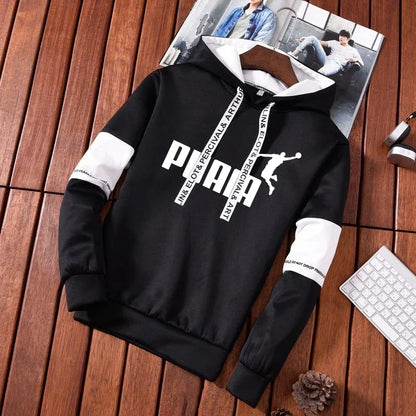 Sports Men's Sweat-shirt Hot Sales Sweatshirts for Men Casual Sweatshirt Printing Sweatpants Male Daily Hoodies Fashion Clothing