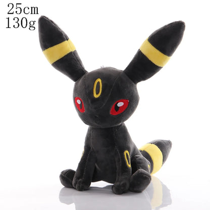 22cm Pokemon Plush Doll Toy Kawaii Glaceon Leafeon Espeon Jolteon Vaporeon Flareon Eevee stuffed doll for kids birthday gift