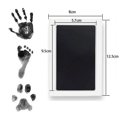 Cat Dog Paw Print Ink Kit Pad Safe Non-toxic Baby Footprints  Easy Diy Clean Touch Inkless Pet Souvenir Newborn Shower Handprint