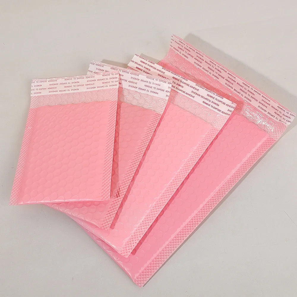 30/20/10PCS Bubble Mailers Self Seal Adhesive Shipping Bags Waterproof Mailing Envelopes for Business Packaging Makeup Supplies