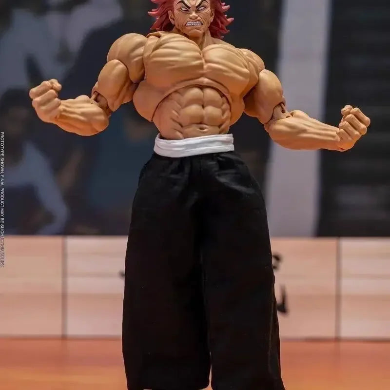 18cm Storm Toy Son Of Ogre Baki Anime Figures Yujiro Hanma Action Figure Statue Collection Figurine Model Doll Toy Birthday Gift