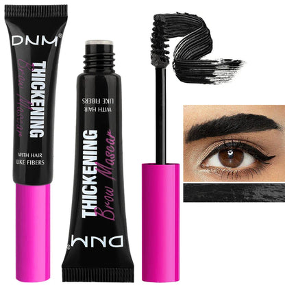 9 Colors Eyebrow Dye Styling Gel Thickening Fiber Brow Tint  Waterproof Easy To Wear Natural Full Eyebrow Cream Eyes Makeup Tool