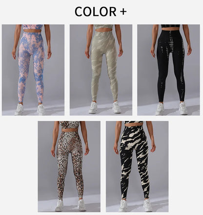 Sports Tights Woman for Yoga Pants Wear Gym Trousers Summer Joggings Femme Legging Push Up Leggings Sportswear Women's Clothing