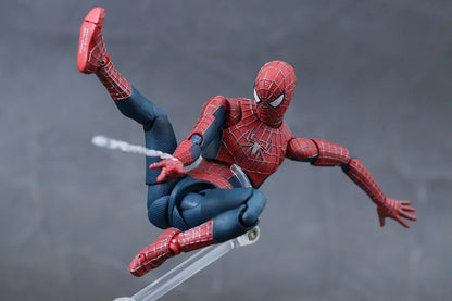 Hot Spider Man 3 Action Figure Tobey Maguire Spiderman 3 Anime Shf Figurine Ct Version Pvc Statue Collection Model Toys Gift