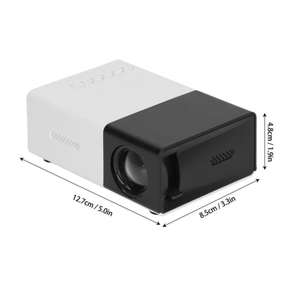 YG300 Projector Smart Home Theater HD Projector Portable Projector Mini Projector Mobile Phone projection 1080 outdoor projecton