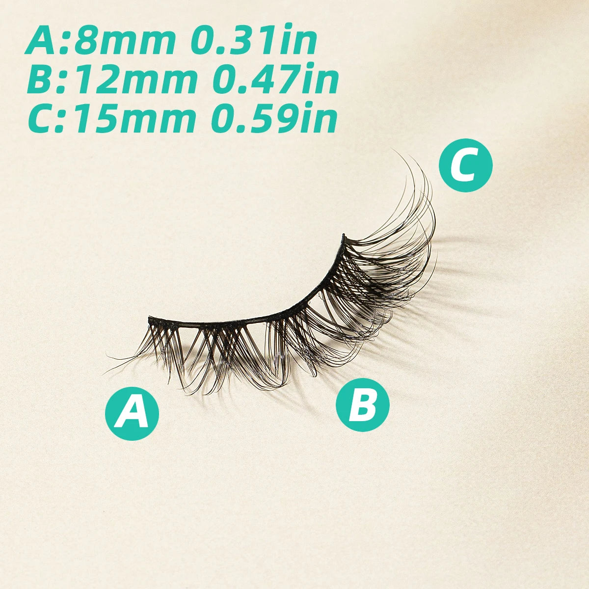 7 pairs Cat eye Eyelashes 3D Natural False Lashes Fluffy Soft Cross Manga Lashes Wispy Natural Eyelash Extension Makeup