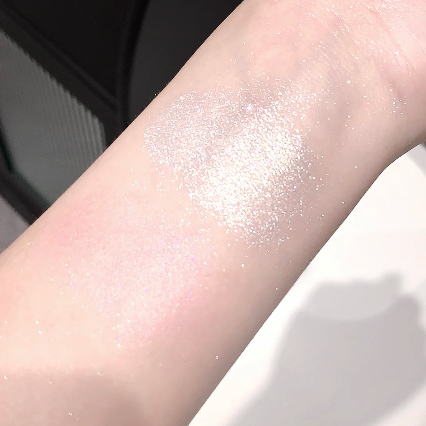 White Moonlight Fairy Highlight Powder Face Body Brightening High Gloss Loose Highlighter Pearl Shimmer Eyeshadow Glitter Powder