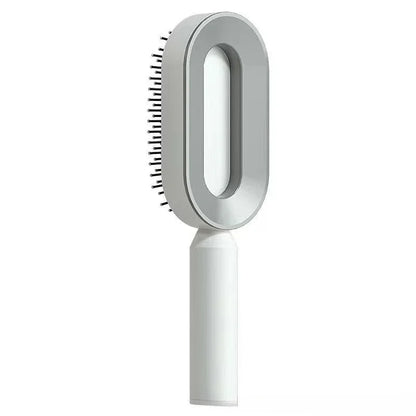 Self Cleaning Hairbrush Women Hair Brush One-key Cleaning Hair Loss Airbag Scalp Massage Comb Anti-Static Hairbrush