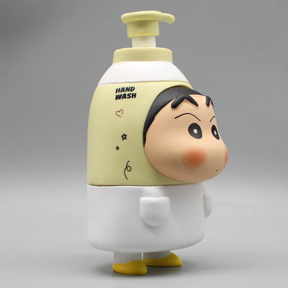 Crayon Shin-Chan Cos Shower Gel Action Figure Toy New Anime Cute Pvc Anime Figures Collection Model Gk Statue Gifts For Children