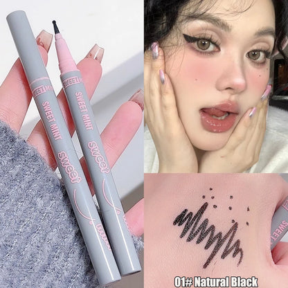 Natural Lifelike Fake Freckle Makeup Pen Liquid Lightweight Round Head Fake Spot Pen long Lasting Waterproof Face Dot Mole Pen