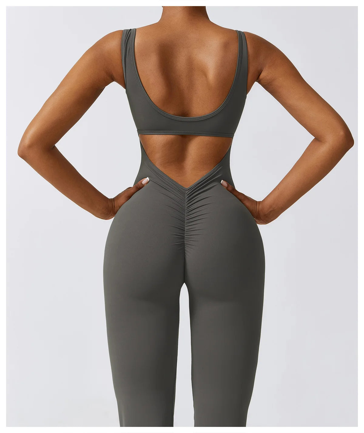 Women Jumpsuits One-Piece Yoga Suit Dance Belly Tightening Fitness Workout Set Stretch Bodysuit Gym Clothes Push Up Sportswear