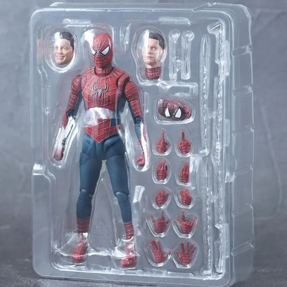 Hot Spider Man 3 Action Figure Tobey Maguire Spiderman 3 Anime Shf Figurine Ct Version Pvc Statue Collection Model Toys Gift