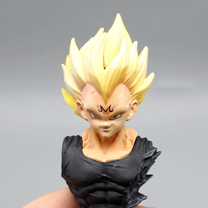 20cm Dragon Ball Figurine Hero Belief Vegeta Action Figures GK Majin Vegeta Anime PVC Model Doll Collection Ornamen Toys Gifts