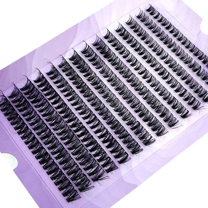 280 Bundles 60D/80D Mink Eyelashes 0.05mm Thin Eyelash Extension 3D Russia Volume Individual Eyelash Cluster Makeup Black Lashes