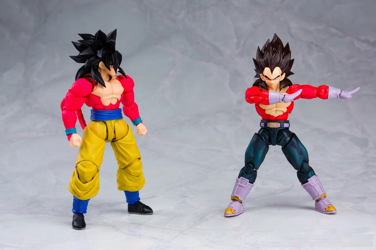 Dragon Ball Z Son Goku Action Figure Toys Super Ssj4 Figuras Anime Saiyan 4 Figurine 16cm Collection Movable Model Doll Gifts