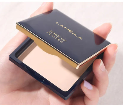 10g Makeup Compact-Powder Oil-Control Face Cosmetics Powder Matte Setting Pressed Powder Pores Invisible Natural maquillaje