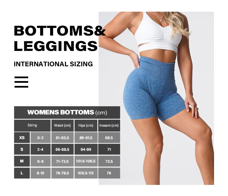 Nvgtn Scrunch Seamless Shorts Spandex Shorts Woman Fitness Elastic Breathable Hip-lifting Leisure Sports Running