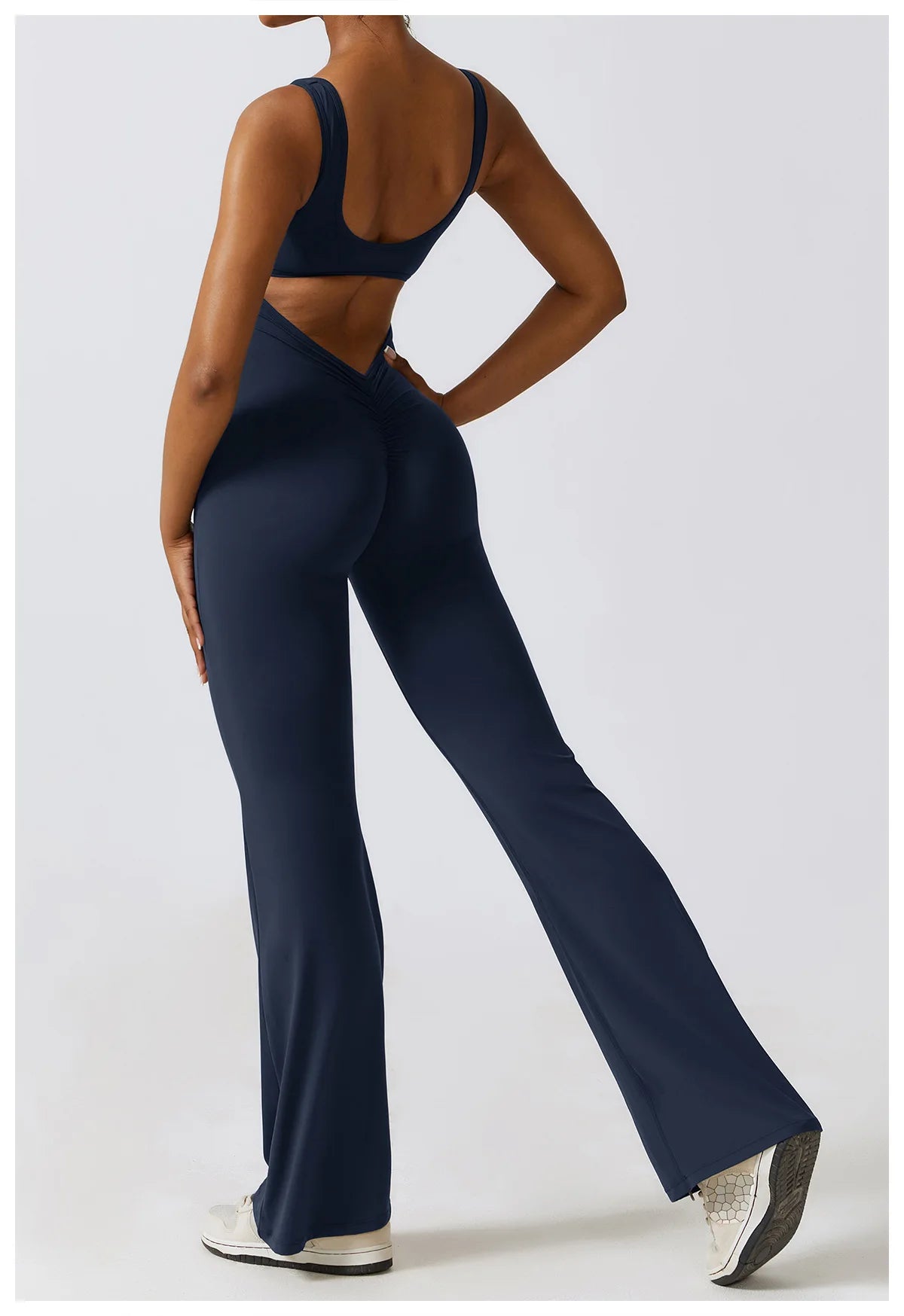 Women Jumpsuits One-Piece Yoga Suit Dance Belly Tightening Fitness Workout Set Stretch Bodysuit Gym Clothes Push Up Sportswear