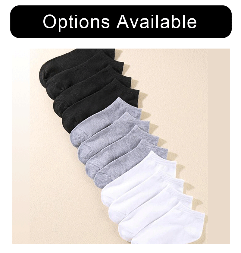 12 Pairs Men Solid Color Boat Socks Comfortable Breathable High-Quality Business Low Tube Socks Casual Men Slippers Ground Socks