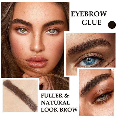 9 Colors Eyebrow Dye Styling Gel Thickening Fiber Brow Tint  Waterproof Easy To Wear Natural Full Eyebrow Cream Eyes Makeup Tool