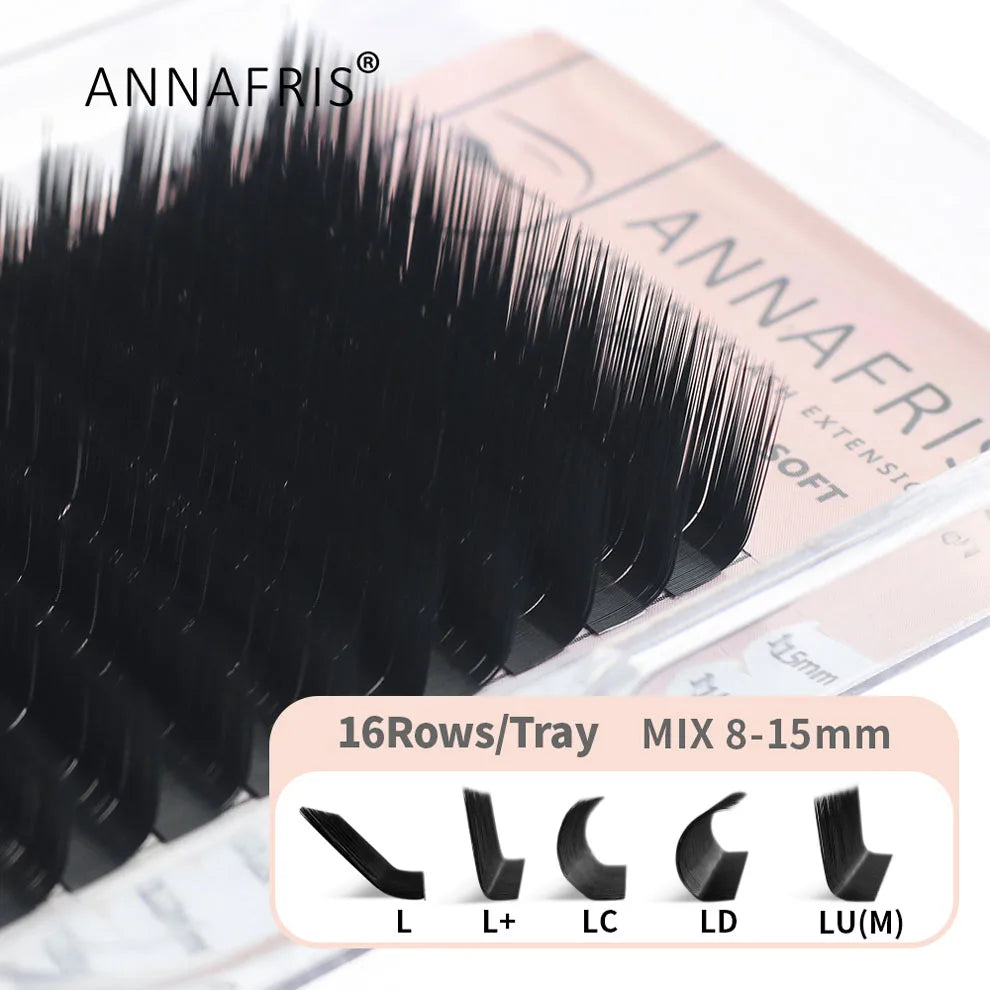 GLAMLASH 2D 3D 4D 5D 6D Premade Fans False Eyelashes Extension Russian Volume Lashes Faux Mink Individual Lash Extensions Cilia