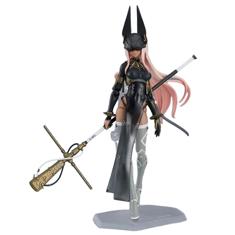 Falslander Hemet Nethel Figma 579 18cm Action Figure Movable MAX FACTORY Japan Anime Figures Pvc Statue Model Figurine Toy Gift