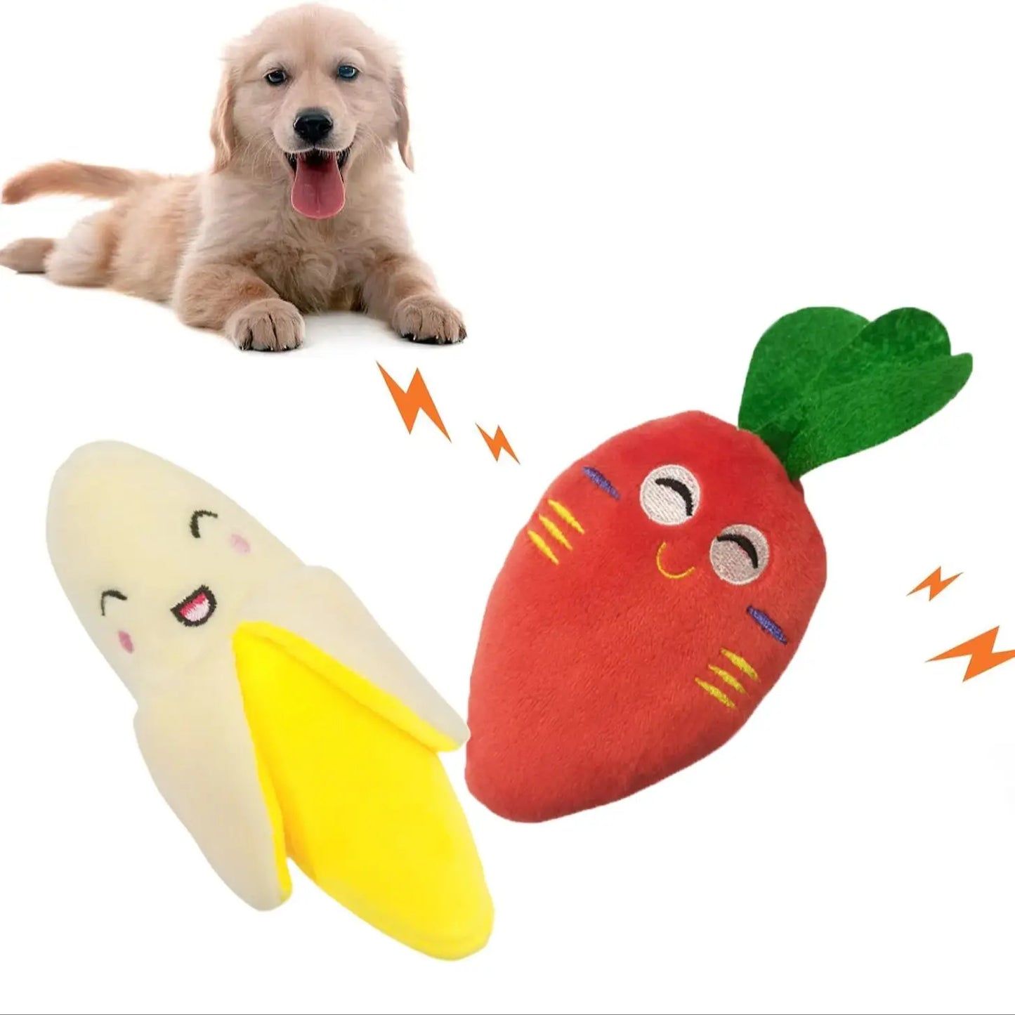 Plush Dog Squeaky Toys,Pet Grinding Teeth Squeaky Plush Toy, Chewing Toy Dog Interactive Supply For Dog Teeth Cleaning And Fun