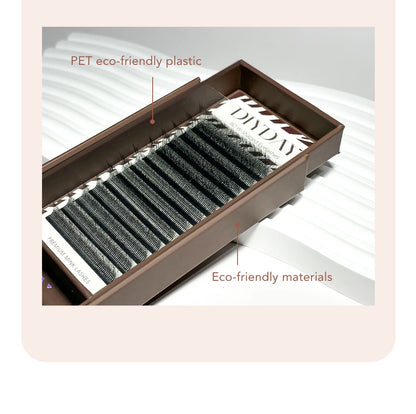 DIYDAY 7D 8D W Shape Eyelash Extension Premade Volume Fans W Shaped 3D 4D 5D 6D 7D 8D False Lashes for Makeup