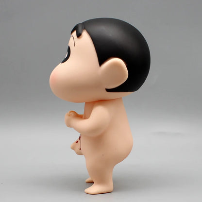 Q edition slippery Crayon Shin chan Action Figure Elephant with long nose Figures 15cm Collectible Model Doll Car Ornament Gifts