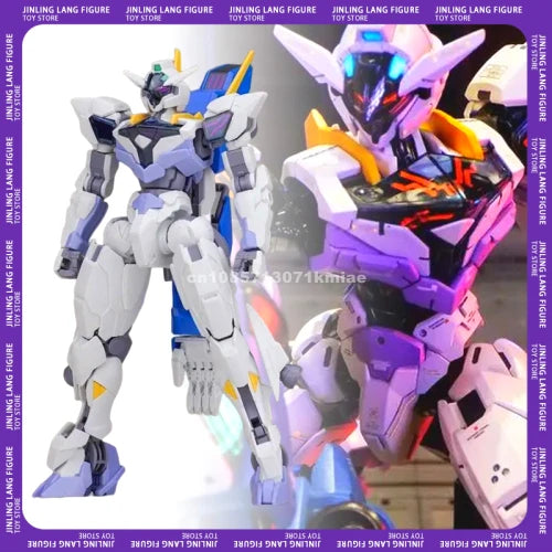 1/144 WM Mobile Suit PB The Witch From Mercury Hg Lfrith Jiu Assembly Model Action Figures Collection Desk Decora Toys Kids Gift