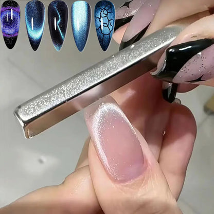 Super Strong Thick Strip Magnet Cat Eyes Magnet for Nail Gel Polish 3D  Line Strip Effect French Multi-Function Magnet Pen Tools