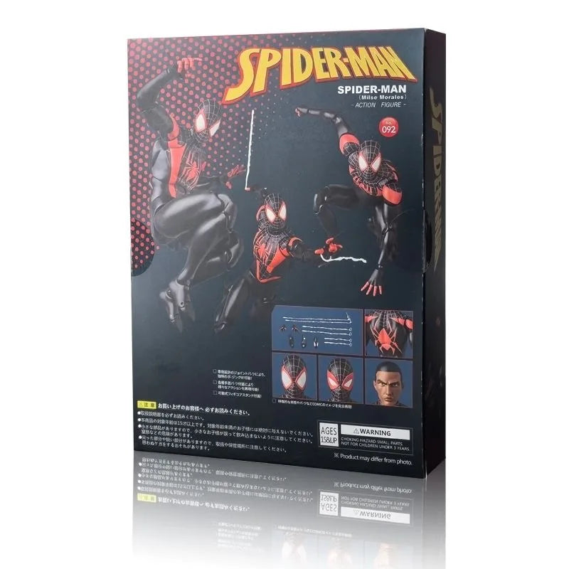 Ct Toys 092 Figure Spiderman 2099 Spider Man Across The Spider-Verse Miles Morales Shf Action Figurine For children Toys Gifts