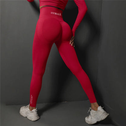 2023 ANIMALU Seamless Leggings Women Gym Yoga Pants Women's High Waist Legging Fitness Workout Tights Running Pants