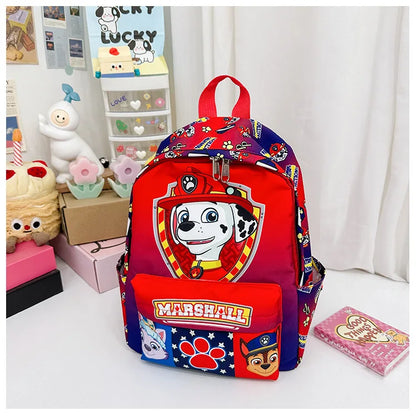 Original PAW Patrol Children School Bag Cute Dogs Fashion Boy Girl Backpack Kids Kindergarten Backpacks Chase Skye Baby Gift