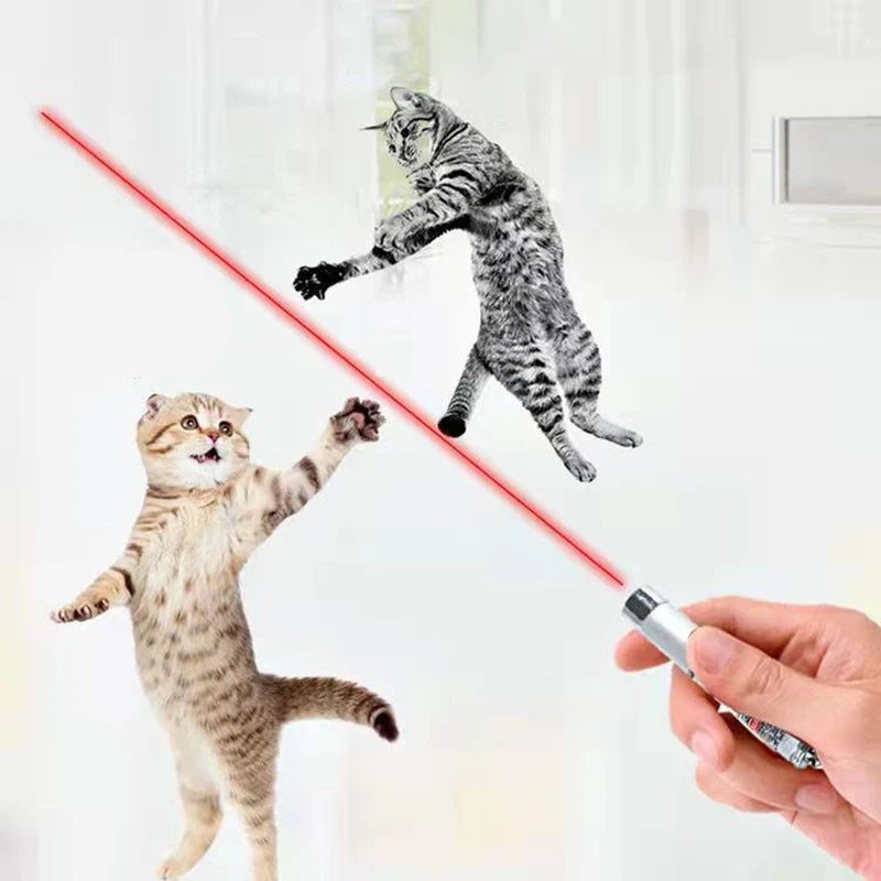 Cat Toy Laser cat teasing pen LED Red Point Fancy Cat Funny Laser Pen Cat Teasing Laser Pen ﻿