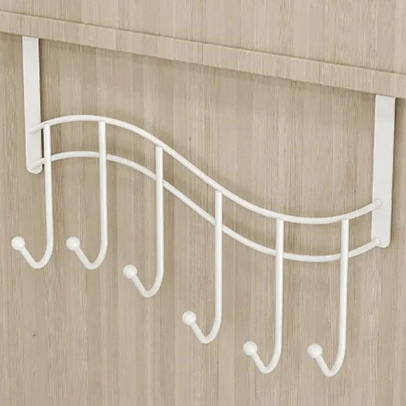 Heart-Shaped Door Behind Hook Storage Wall Hanging Clothes Hanger Hook Punch-free Hanger Bedroom Organizer Storage Accessories