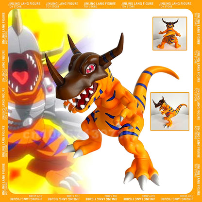 Digimon Anime Figures Gk Greymon Agumon Figurine Cute Gabumon Pvc Action Figure Collectible Model Decoration Children Toys Gifts