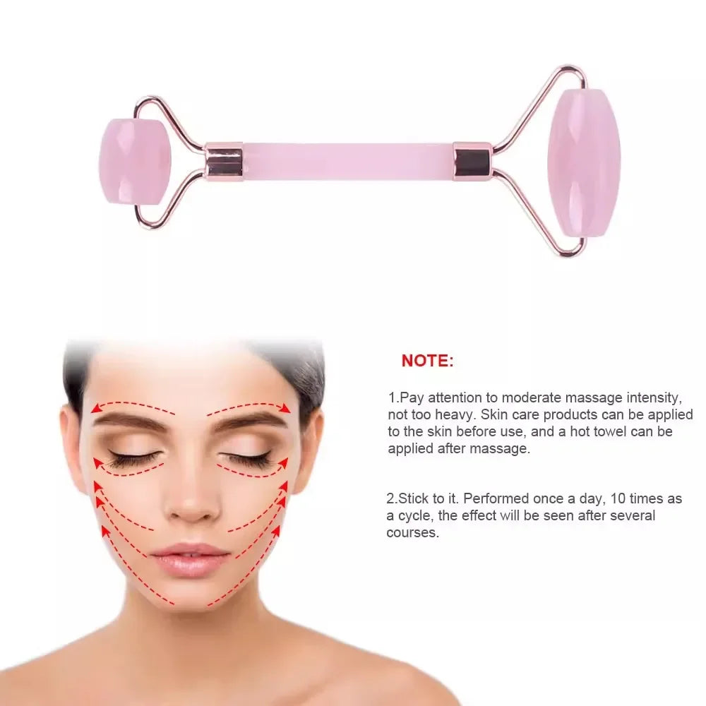 3Pcs Resin Facial Massager Face Massage Roller Guasha Board Body Neck Eyes Massage Face Lifting Anti-Wrinkle Skin Care Tools