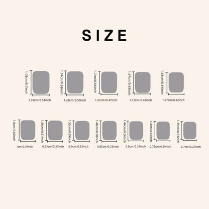 24pcs Press on Nails Short Square Fake Nails White French Simple Design Wearable Acyrlic Nails Tips for Women and Girls Manicure