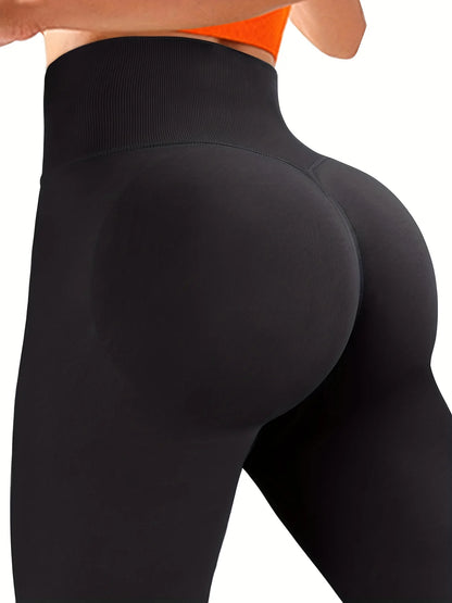 Women Scrunch Butt Lifting Leggings Seamless High Waisted Workout Yoga Pants